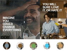 Tablet Screenshot of ddb.com