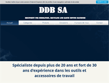 Tablet Screenshot of ddb.lu