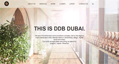 Desktop Screenshot of ddb.ae