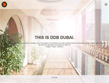 Tablet Screenshot of ddb.ae