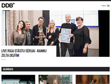 Tablet Screenshot of ddb.lv